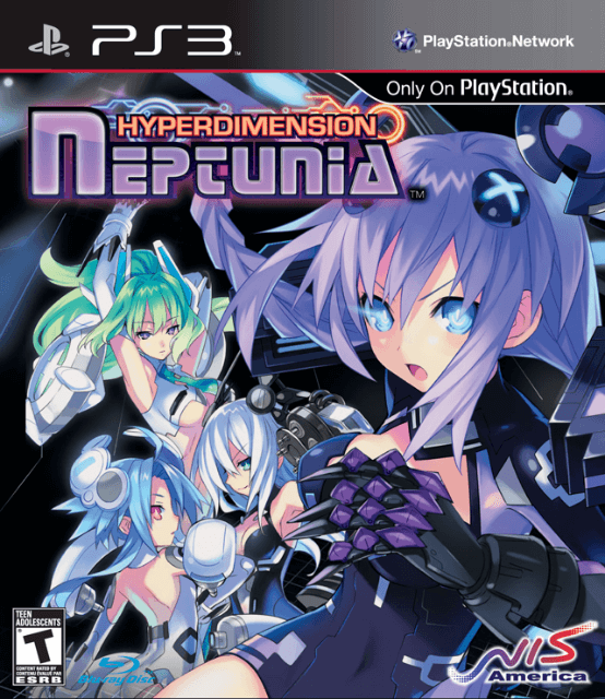 Hyperdimension Neptunia Limited Edition box art for Playstation 3